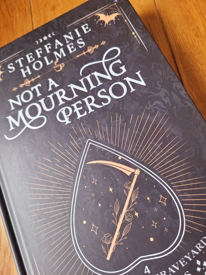 Not A Mourning Person - SIGNED hardcover luxe edition