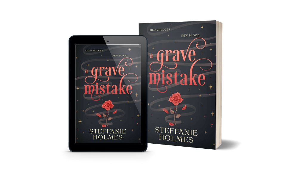 Book titled 'A Grave Mistake' by Steffanie Holmes ebook and paperback
