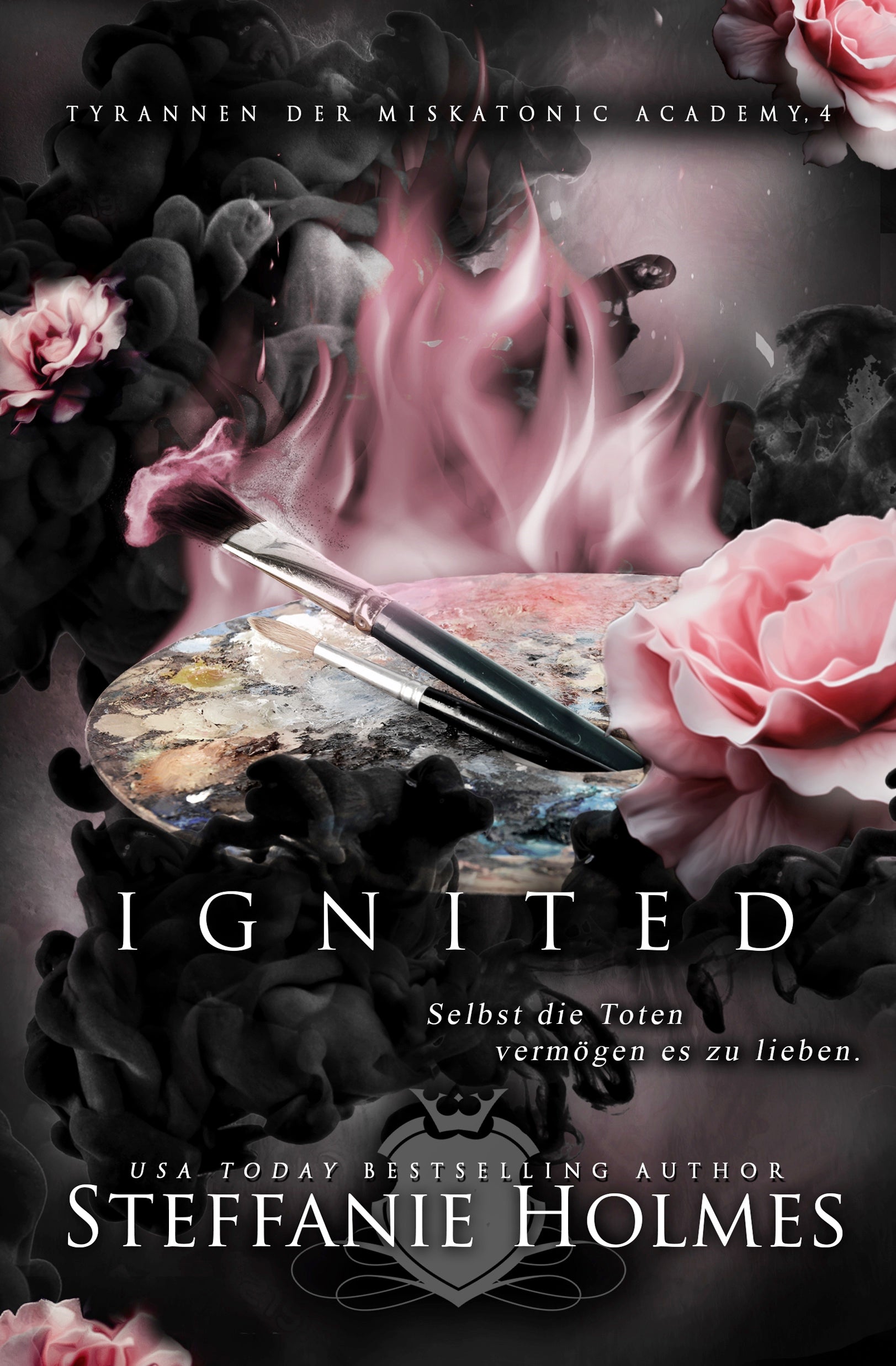 Book cover for 'Ignited' German translation by Steffanie Holmes