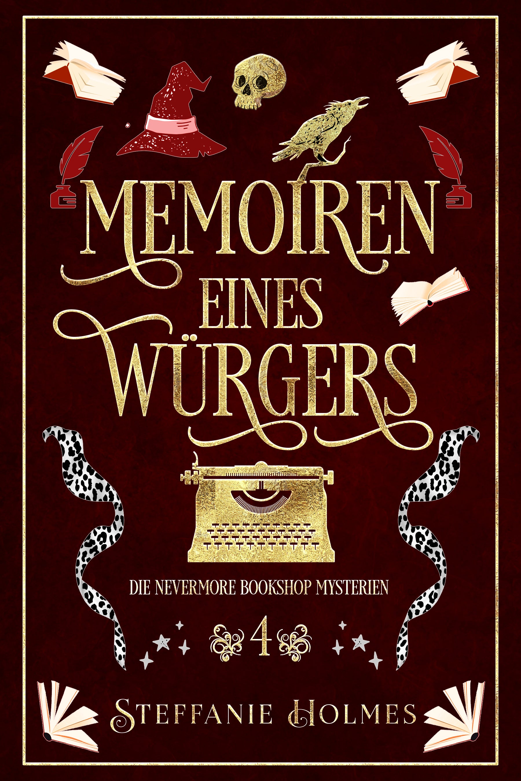 Book cover for 'Memoiren Eines Wurgers' by Steffanie Holmes