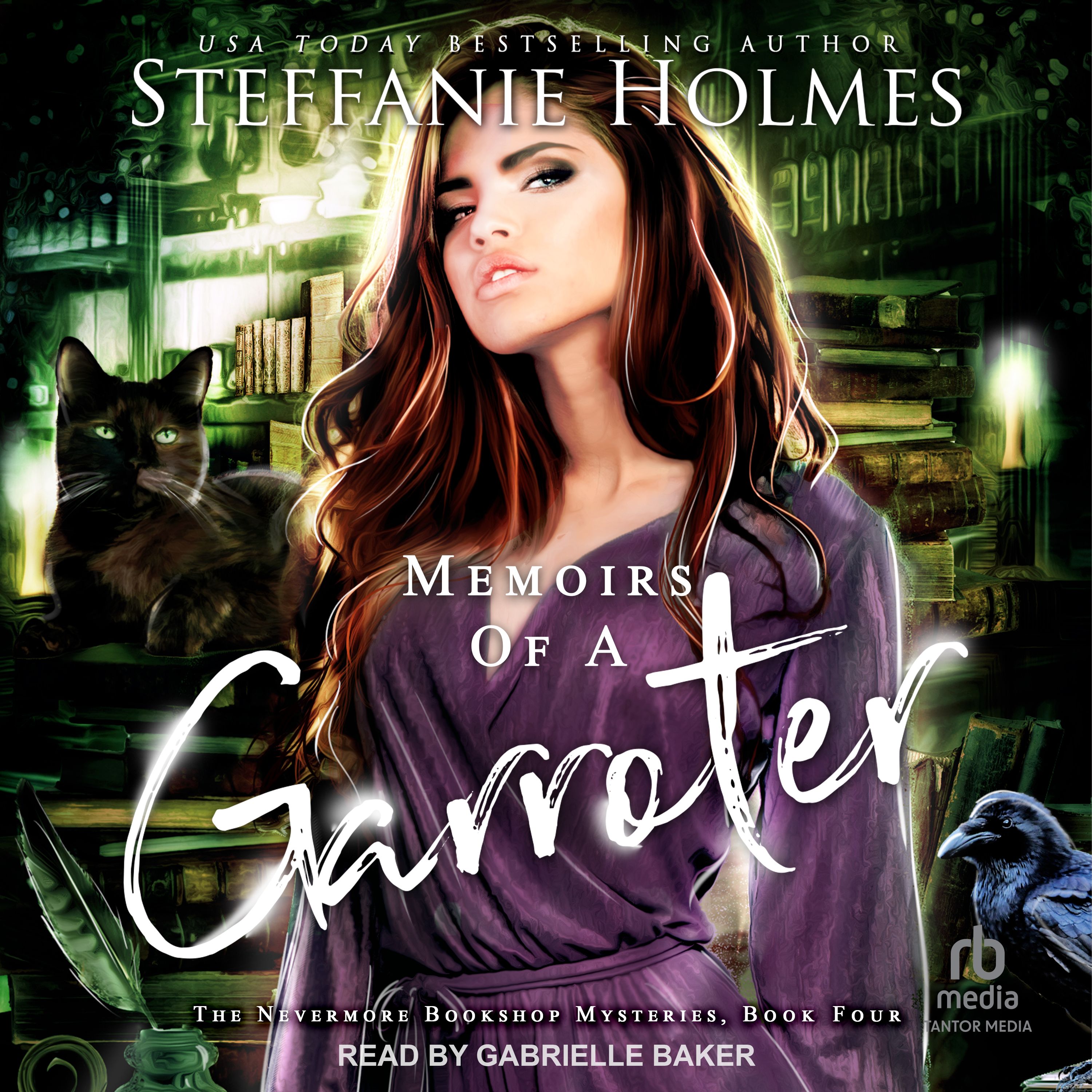 Audiobook cover for 'Memoirs of a Garroter' by Steffanie Holmes