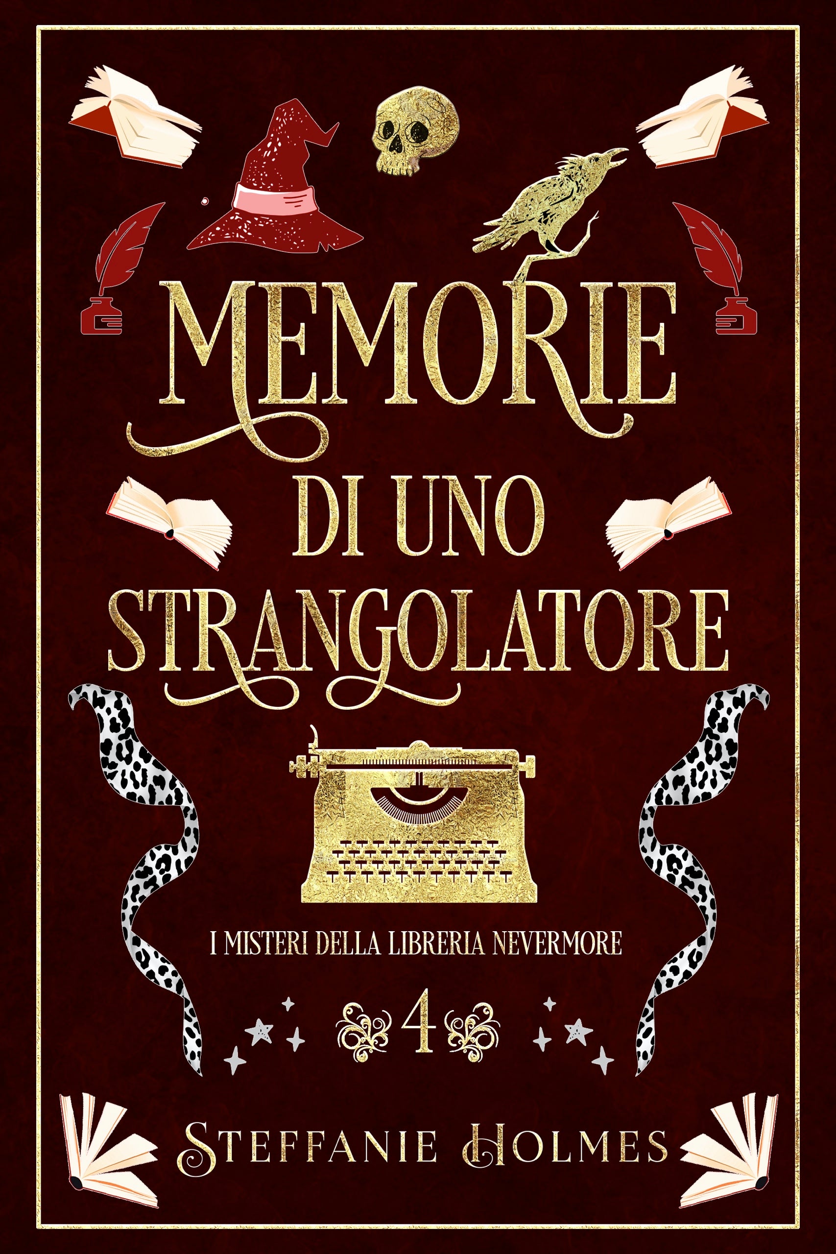 Book cover for 'Memorie di uno Strangolatore' by Steffanie Holmes