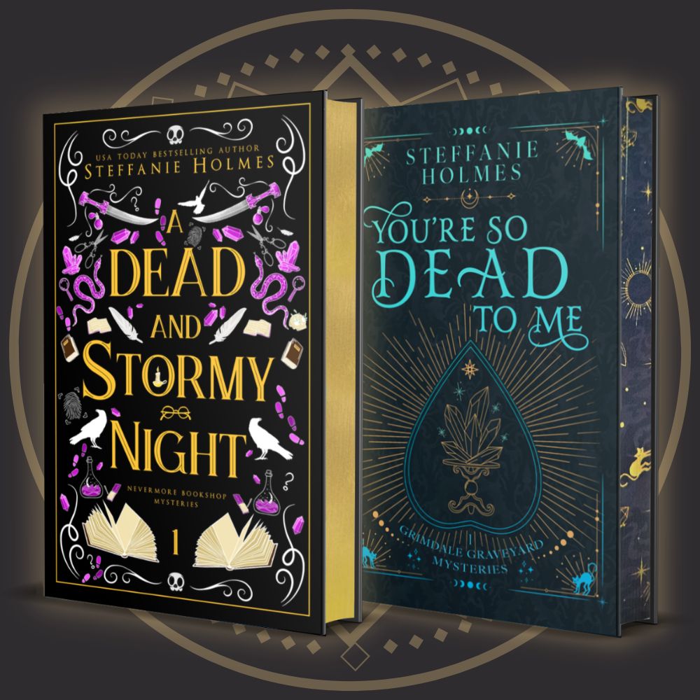 Nevermore and grimdale book 1s hardcover luxe edition. Kooky spooky romance by Steffanie Holmes