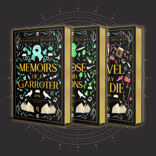 Nevermore Luxe Hardcover Editions, set of 3: books 4-6