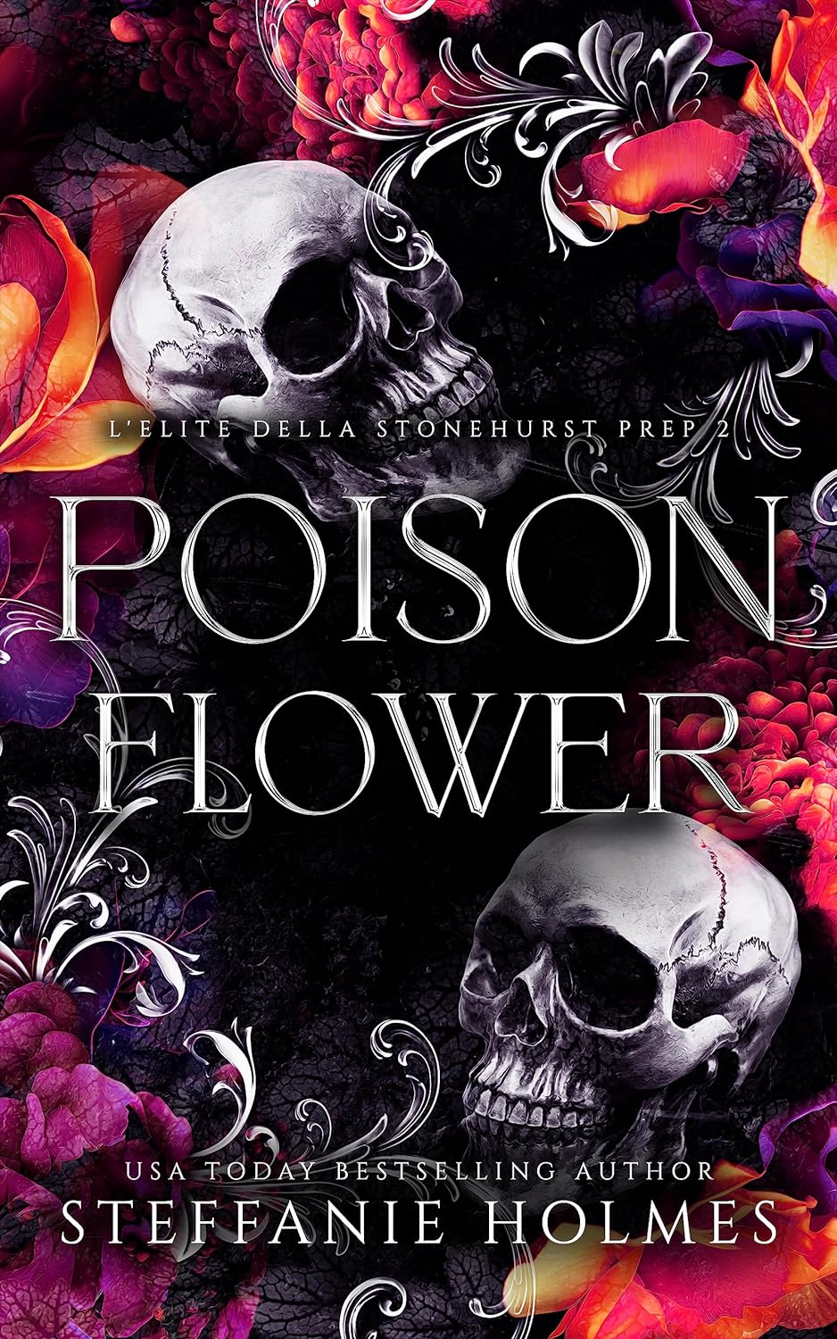 Book cover for 'Poison Flower' Italian translation by Steffanie Holmes