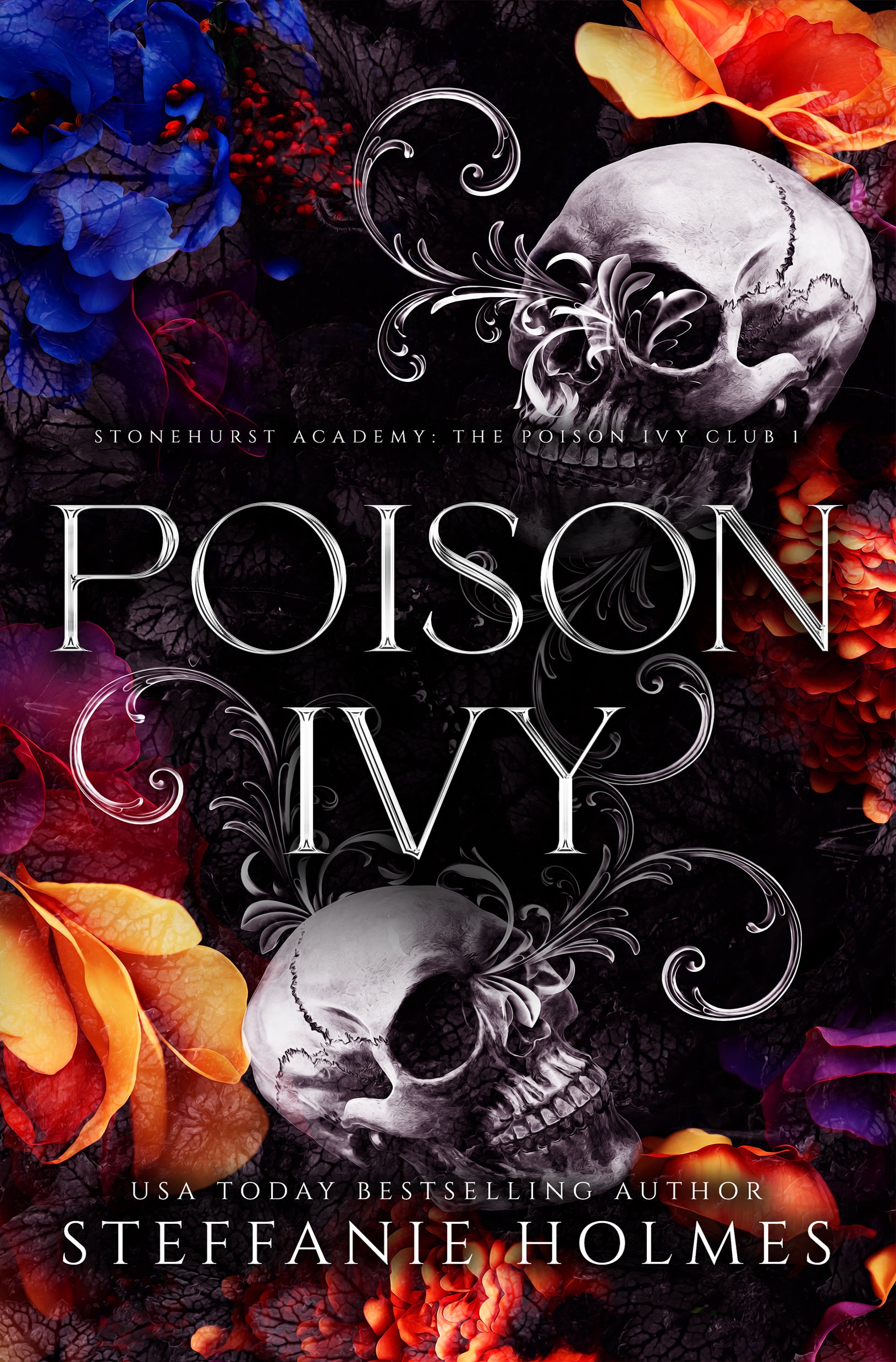 Book cover titled 'Poison Ivy' by Steffanie Holmes