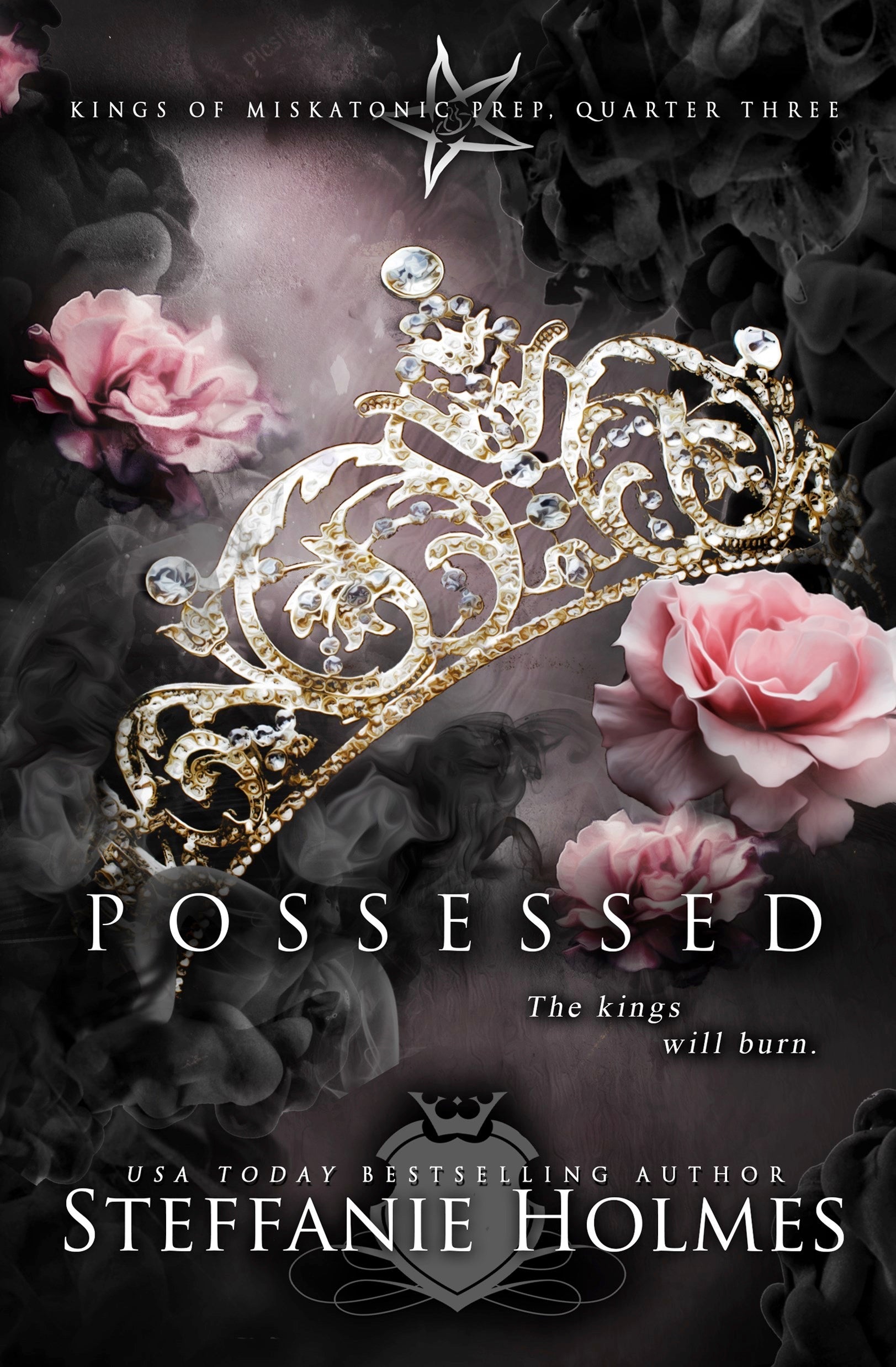Book cover titled 'Possessed' by Steffanie Holmes