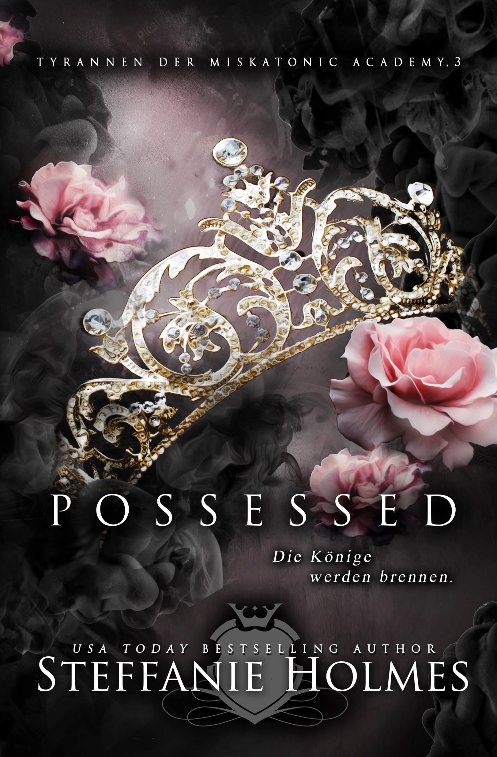 Book cover for 'Possessed' German translation by Steffanie Holmes