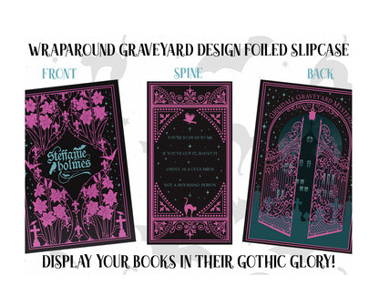 Grimdale Graveyard hardcover slipcase and dust jackets ONLY