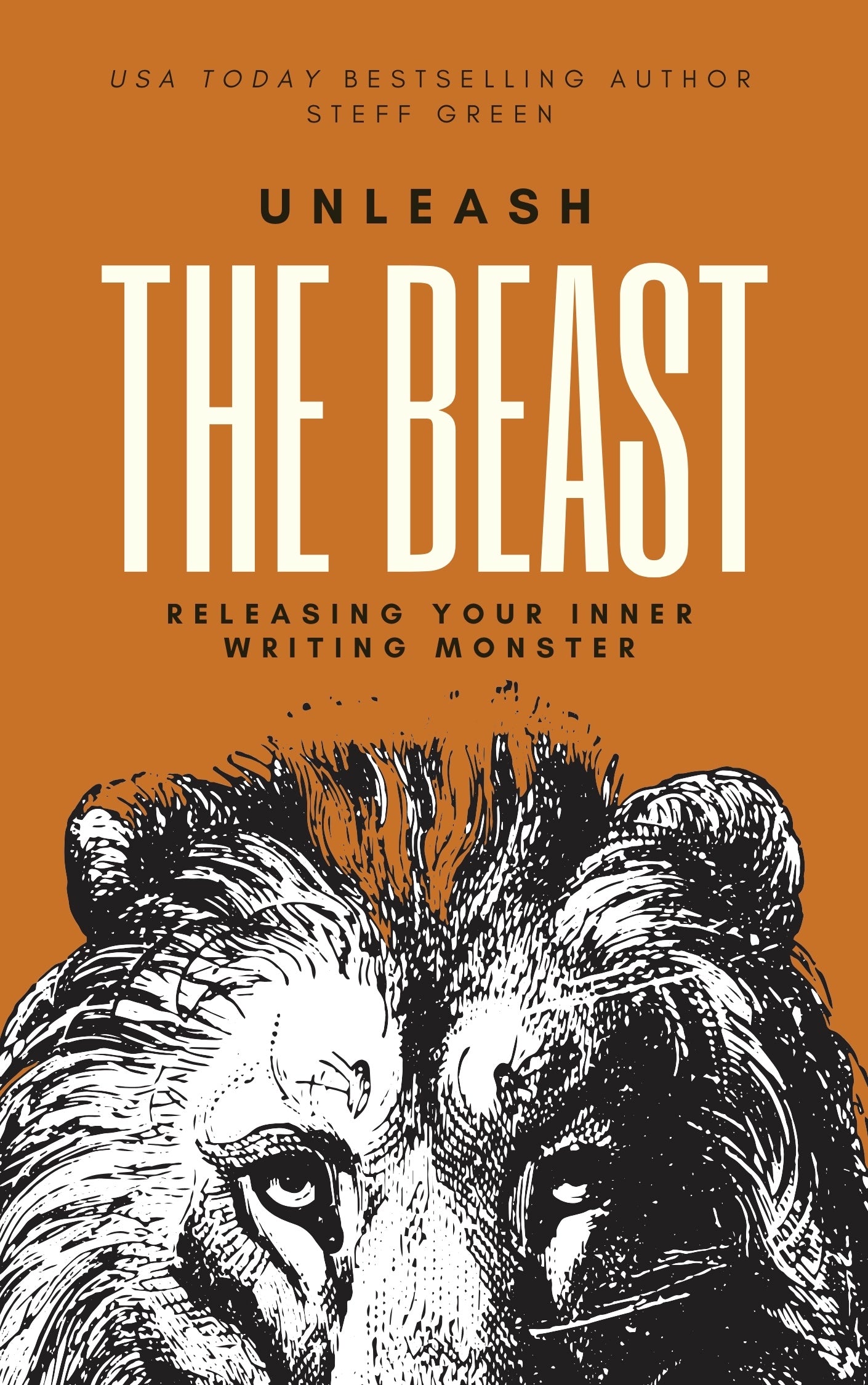 Book cover titled 'Unleash the Beast' by Steff Green