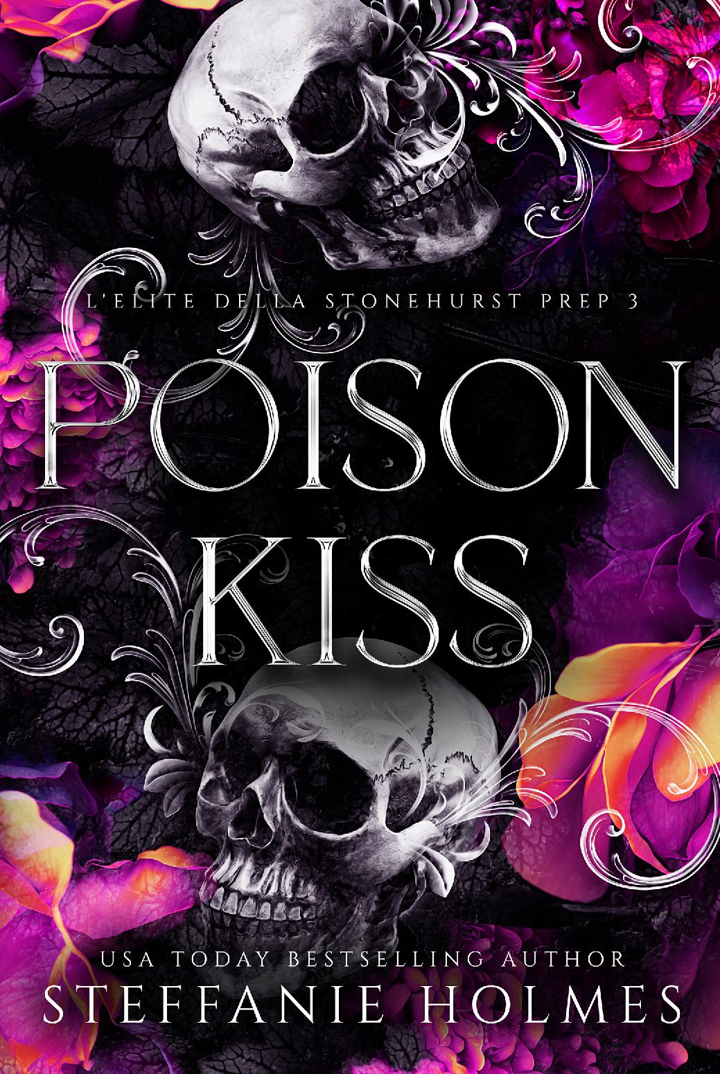 Book cover for 'Poison Kiss' Italian translation by Steffanie Holmes