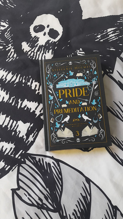 A Novel Way to Die - SIGNED hardcover luxe edition