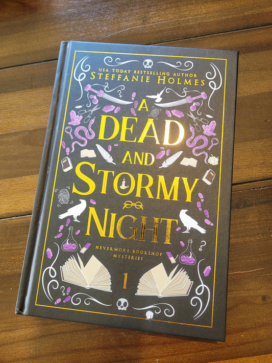 A Dead and Stormy Night - SECONDS hardcover 3